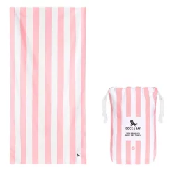 Brand new 🥰 Dock & Bay Cabana Beach Towel In Malibu Pink 🛒