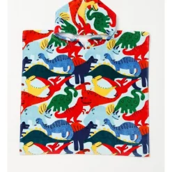 Brand new ❤️ Milkshake Dino Party Poncho In Multi ⌛