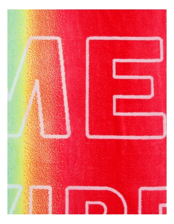 Best deal βοΈ Vue Coastal π Summer Vibes Beach Towel In Multi π€© - Image 3