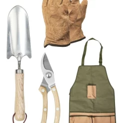 Flash Sale 🤩 Green Scene Apron With Tools 57x1x44cm In Multi 🛒