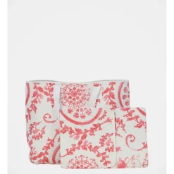 Cheapest 🔔 Heritage Neoprene Beach Tote Bag With Bonus Beach Pillow In Rose Medallion 👍