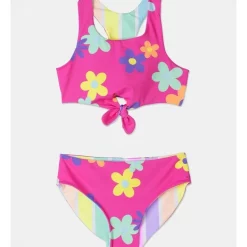 Top 10 💯 Tilii Recycled Chlorine Resistant Reversible 👙 Bikini Set In Pink 💯