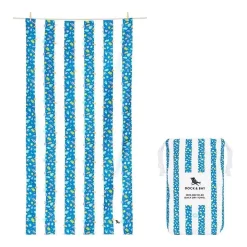 Promo ⭐ Dock & Bay Tutti Fruity Beach Towel In Blue/White ⭐