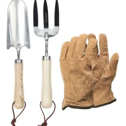 Deals 🥰 Green Scene Stainless Steel Outdoor Garden Set Small 35.9x34.6x6.6cm In Natural/Silver 🛒