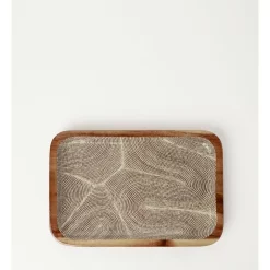 Budget 🥰 Vue Yubu Napa Small Rectangular Platter Sand Dunes Gwenda Turner Nungurrayi 👍