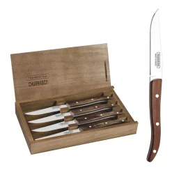 Deals 😍 Tramontina Paisano 4 Piece Knife Set Brown 😀