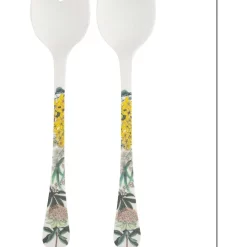Best Sale 💯 Maxwell & Williams The Blck Pen Golden ☀️ Summer Bamboo Salad Servers 23.5cm 😉