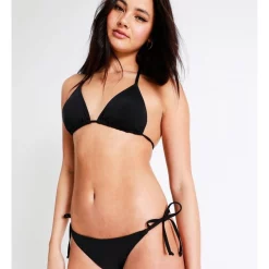 Cheapest 👏 Miss Shop Kendall Tie Side 👙 Bikini In Black 🔔