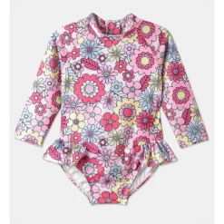 New 🥰 Sprout Floral 🩱 Swimsuit In Light Pink 🔔