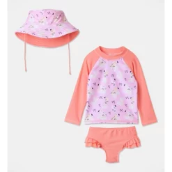 Buy ❤️ Sprout Toucan Swim Set In Coral ❤️