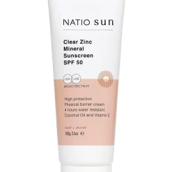 Best reviews of π Natio Clear Zinc Mineral SPF50 Sunscreen 100g π§¨