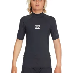 Discount ⌛ Billabong All Day Wave Rash Vest In Black 🥰