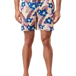 Top 10 👏 Gazman Hibiscus Swim Short In Orange 💯