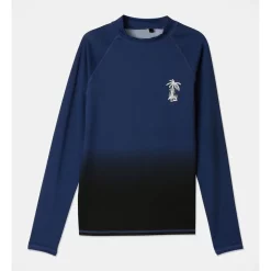 Wholesale 🎉 Bauhaus Recycled & Chlorine Resistant Long Sleeve Rashvest In Blue ❤️