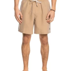 Best Sale ✔️ Quiksilver Surfwash 17" Swim Shorts In Tan ⌛