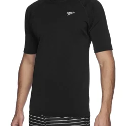 Flash Sale 🔥 Speedo Relaxed Short Sleeve Sun Top Black 🤩