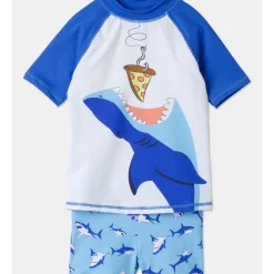 Best deal ✔️ Milkshake Recycled & Chlorine Resistant Short Sleeve Rash-vest In Cobalt ⭐