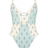 Best reviews of ❤️ Tigerlily Florence Veronia One Piece 🩱 Swimsuit In Creamy Blue ✔️